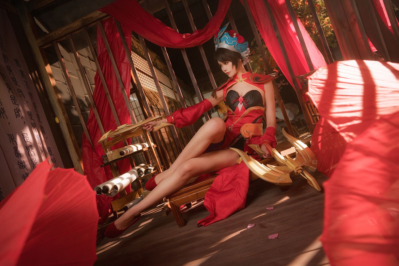 摄影参考|cos圈内出王者荣耀专业户-@戚顾儿MIKI
